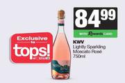 KWV Lightly Sparkling Moscato Rose-750ml