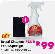 LK's Braai Cleaner Plus Free Sponge
