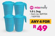 Miss Molly 1.5L Jug-For 4