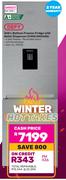 Defy 348L Bottom Freezer Fridge With Water Dispenser C455 DAC645