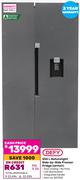 Defy 555L Naturelight Side By Side Freezer Fridge DFF547
