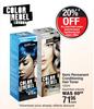 Color Rebel London Semi Permanent Conditioning Hair Toner Assorted-100ml Each