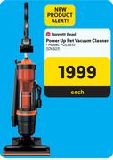 Bennett Read Power Up Pet Vacuum Cleaner FOL9810
