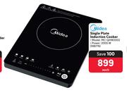 Midea Single Plate Induction Cooker MC-QHW2002