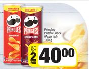 Pringles Potato Snack (Assorted)-For 2 x 100g