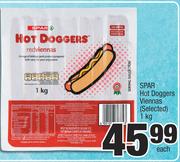 Spar Hot Doggers Viennas (Selected)-1kg Each