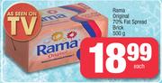 Rama Original 70% Fat Spread Brick-500g Each