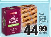 Spar Desert Pastries (Selected)-24's Per Pack