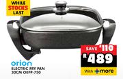 Orion Electric Fry Pan 30cm OEFP-750