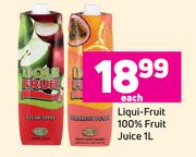 Liqui Fruit 100% Fruit Juice-1L Each