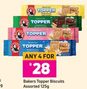 Bakers Topper Biscuits Assorted-For Any 4 x 125g