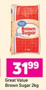 Great Value Brown Sugar-2Kg