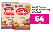 Nestle Cerelac Baby Cereal Assorted-500g Each