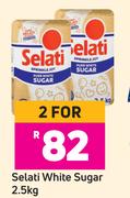 Selati White Sugar-For 2 x 2.5Kg