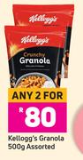 Kellogg's Granola Assorted-For Any 2 x 500g