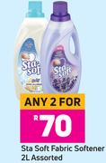 Sta Soft Fabric Softener Assorted-For Any 2 x 2L