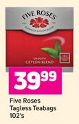Five Roses Tagless Teabags-102's 