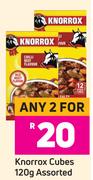 Knorrox Cubes Assorted-For Any 2 x 120g
