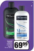 Tresemme Shampoo, Conditioner Or Co Wash Assorted-750ml/900ml Each