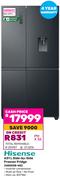Hisense 631L Side By Side Freezer Fridge H800SB-WD