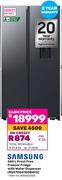 Samsung 560L Frost Free Freezer Fridge With Water Dispenser RS57DG4100B4FA