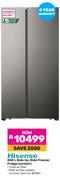 Hisense 508L Side By Side Freezer Fridge H670SIT
