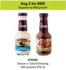 Steers Sauces Or Salad Dressing (All Variants)-For Any 2 x 375ml