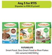  Futurelife Smart Food, Zero Smart Food Or Bran Flakes (All Variants)-For Any 3 x 460/500g
