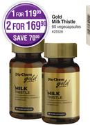 Gold Milk Thistle 60 Vegecapsules-For 2