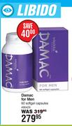 Vikeleka Herbal Damaqc For Men 60 Softgel Capsules