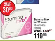 Stamina Max For Women-10 Capsules
