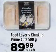 Food Lover's Kingklip Prime Cuts-500g Each