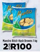 Maestro Rosti Hash Browns-For 2 x 1Kg