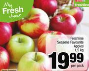 Freshline Seasons Favourite Apples-1.5Kg Per Pack