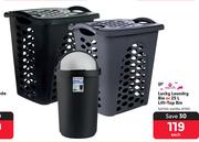 Miss Molly Lucky Laundry Bin Or 25L Lift Top Bin-Each