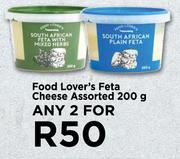Food Lover's Feta Cheese Assorted-For Any 2 x 200g