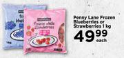 Penny Lane Frozen Blueberries Or Strawberries-1Kg Each