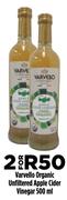 Varvello Organic Unfiltered Apple Cider Vinegar-2 x 500ml
