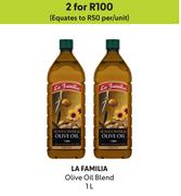 La Familia Olive Oil Blend-For 2 x 1L
