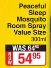 Peaceful Sleep Mosquito Room Spray Value Size-300ml