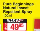 Pure Beginnings Natural Insect Repellent Spray-100ml