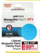 Lifetrek Mosquito Patch Family Pack 20 Pack-Per Pack