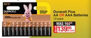 Duracell AA Or AAA Batteries 12 Pack-Per Pack