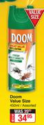 Doom Value Size Assorted-450ml