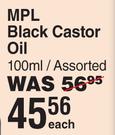 MPL Black Castor Oil Assorted-100ml
