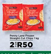 Penny Lane Frozen Straight Cut Chips-For 2 x 1Kg