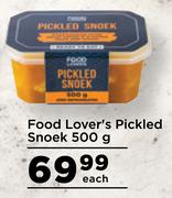 Food Lover's Pickled Snoek-500g Each
