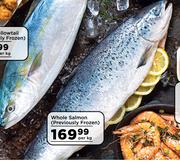 Whole Salmon (Previously Frozen)-Per Kg
