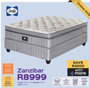 Sealy Zanzibar 152cm Queen Bed Set