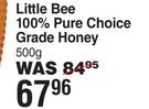 Little Bee 100% Pure Choice Grade Honey-500g